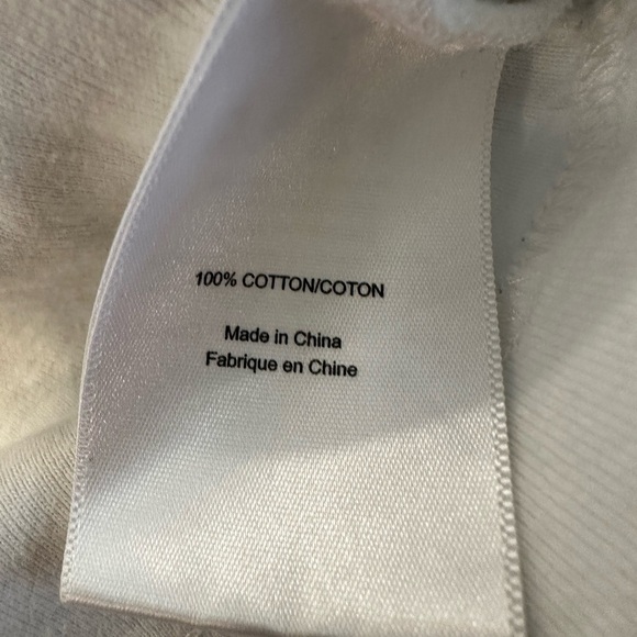 TORY BURCH Women’s Sz: M White Polo Short Shirt Top Gold Monogram Accent Buttons - Picture 10 of 12